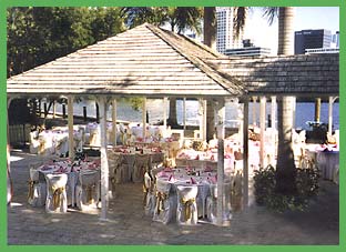 romantic waterfront setting